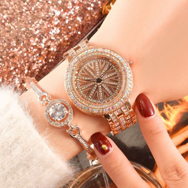 

authentic ladies quartz goddess watch when running green stainless steel strap waterproof tide women's watch, Slivery;brown