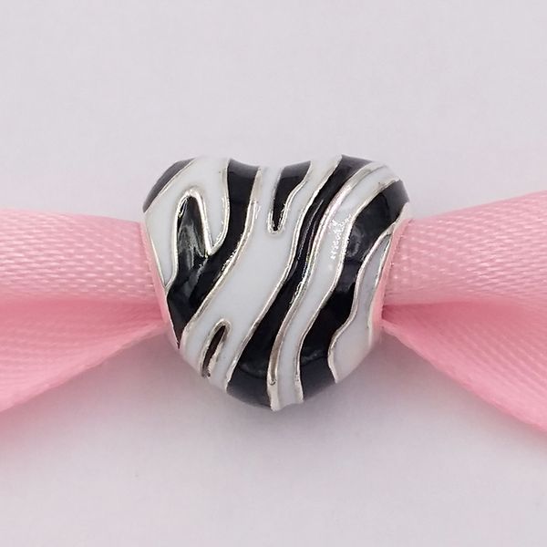 

andy jewel 925 sterling silver beads wild stripes charm charms fits european pandora style jewelry bracelets necklace 798056enmx6740698, Black