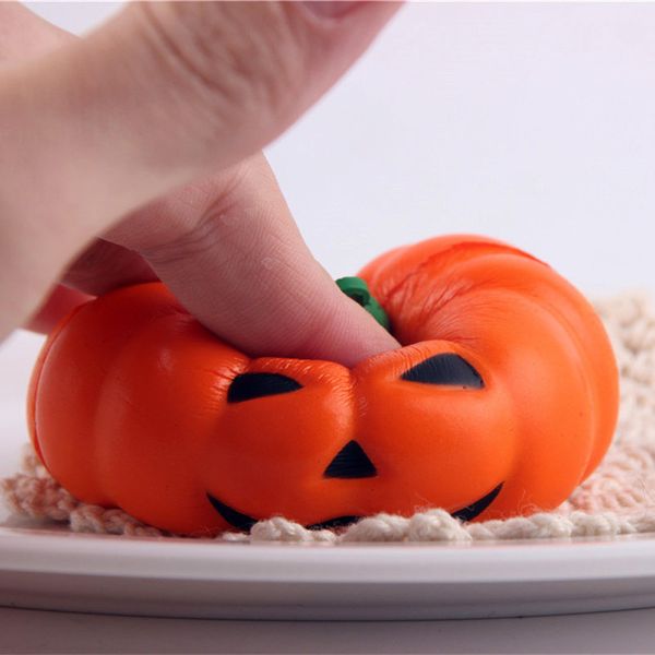 

сожмите мягкого хэллоуин тыква мягкой мультфильм squishy slow восходящей squeeze игрушка телефон ремни смешной медленный отскок декомпрессио