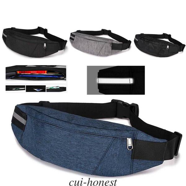 

fanny pack black waterproof money belt bag men purse teenager's travel wallet belt male waist bags cigarette case for phone
