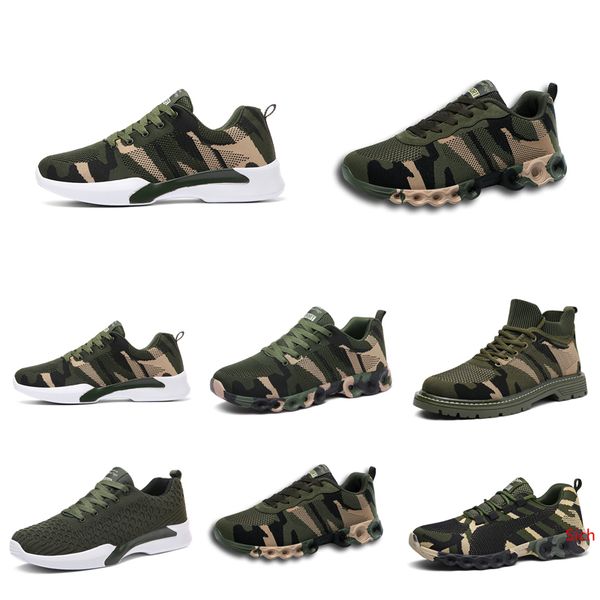

good style no-brand designer shoes men women casul shoes camouflage army green outdoor trainer siez 35-44 style 17