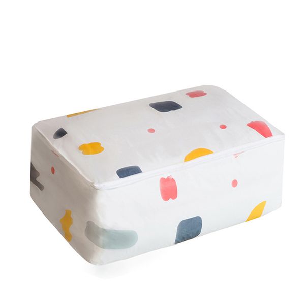 

foldable tranparent clothes duvet storage bag underwear closet organizer for pillow quilt blanket bedding container