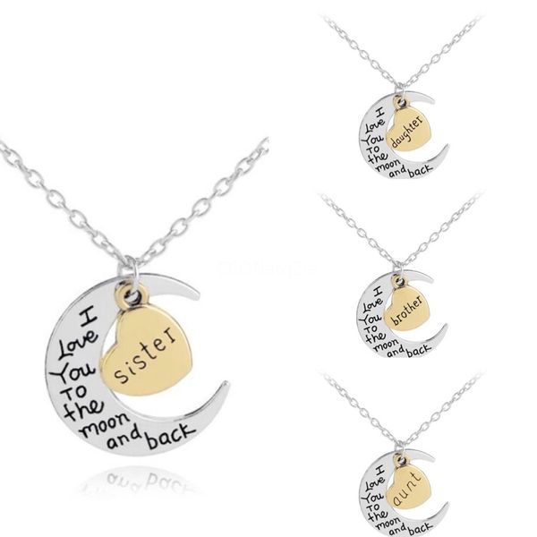 

fashion simple design sliver plated letter shape clear crystal stone embedded pendant necklace with link chain#215, Silver