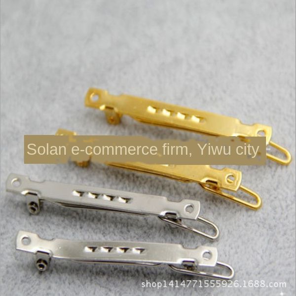 

frog diydiy handmade diy hair accessories material accessories one-character clip children's hair clip, Slivery;white