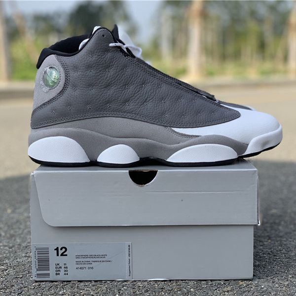 

2019 brand new 13 13s xiii clot atmosphere grey low basketball shoes for men designer sports mens basket ball trainers sneakers with