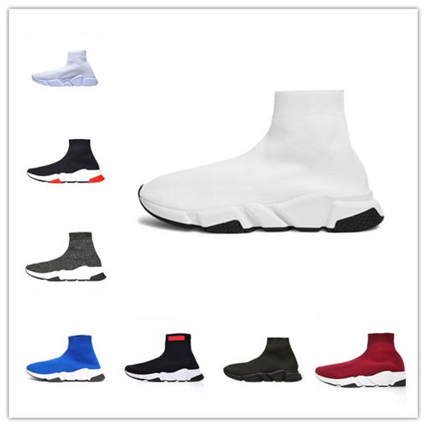 

2019 de igner neaker peed trainer black red triple black fa hion flat ock boot ca ual hoe peed trainer 13 balenciaga hoe