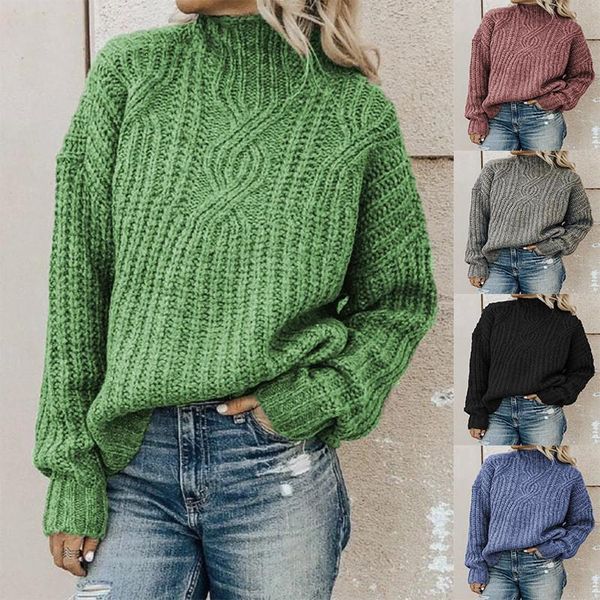 

oversize sweater turtleneck knitted sweater pullovers women winter knitwear plus size slim solid warm casual pullover, White;black