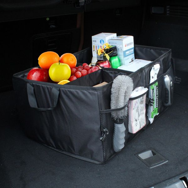 

car foldable eco-friendly cargo storage box tools organizer car trunk organizer multifunction super strong durable