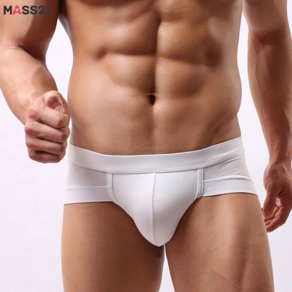 

men's briefs underwear men breathable brief low waist underpants cueca man underpants male panties, Black;white