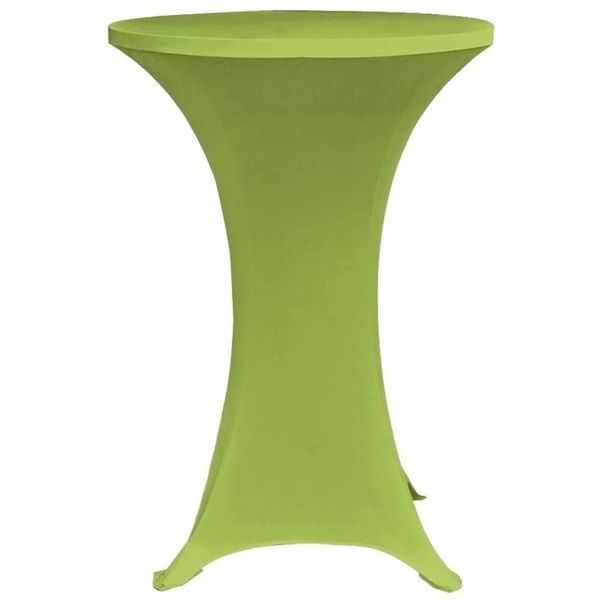 

elastic tablecloths 4 pcs 70 cm green other home textile