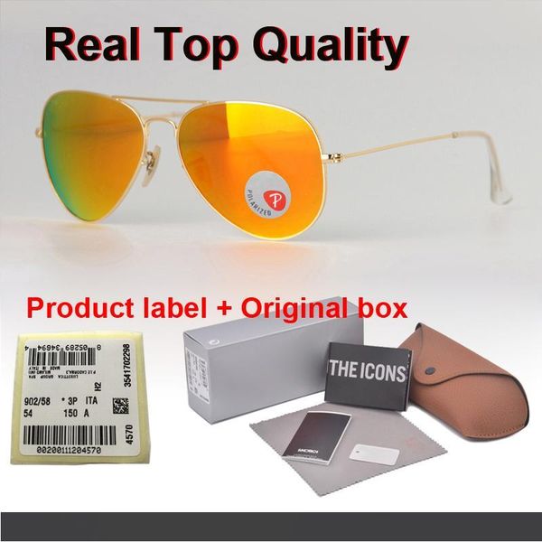 

бренд пилот поляризованные солнцезащитные очки мужчины женщины 58 62 мм металлическая рама солнцезащитные очки старинные спортивные очки пла, White;black