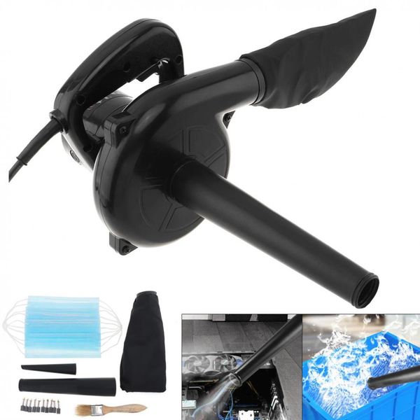 

750w blower multifunctional portable electric hand operated blower with suction head and collecting bag for removing dust