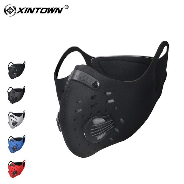 

bicycle riding mask windproof dustproof anti-fog activated carbon filter sports mask