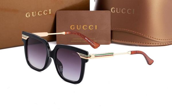 

luxury desinger square sunglasses with stamp uv400 full frame sunglasses for women men fashion accessories a9757, White;black