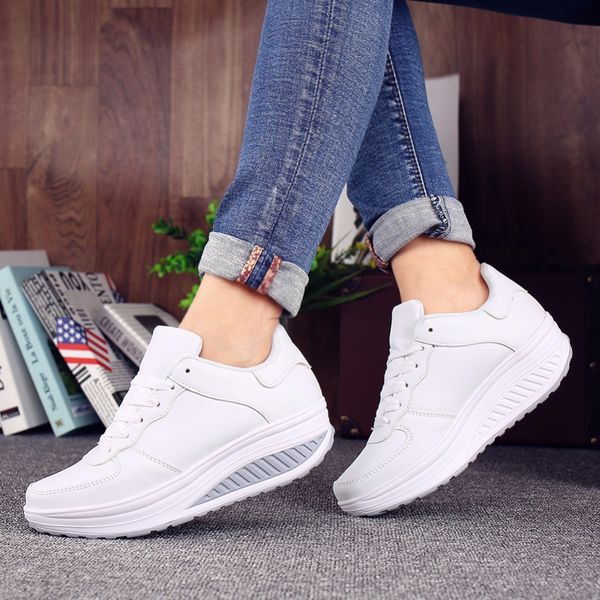zapatillas blancas mujer