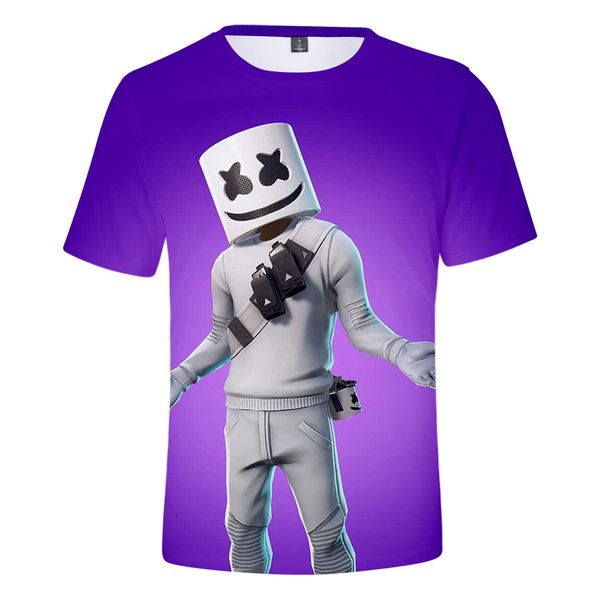 

expert denon periphery dj marshmello cotton sugar number printing 3d men and women fund t pity, Black