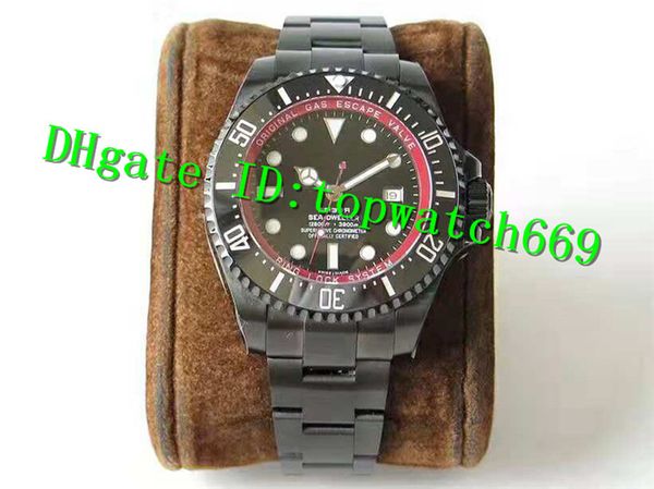 

vr new luxury men watch automatic movement sapphire crystal black dial ceramic case solid case back folding buckle men wristwatch, Slivery;brown