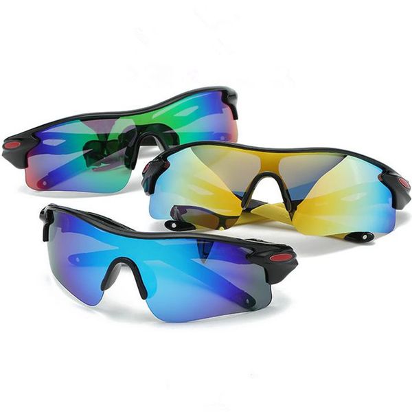 

women & men polarized outdoor sunglasses outdoor explosion-proof cycling sun glasses semi-rimless eyeglasses anti-uv spectacles a++ 7 colors, White;black