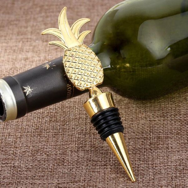 

20pcs/lot wedding souveniers mariage party favors pineappl wine ser personalized present kids birthday return gift for guest