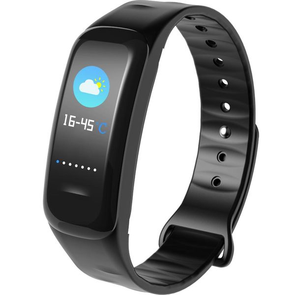 

new smart sports bracelet heart rate blood pressure blood oxygen monitoring alarm clock satch calendar men's sports watch, Slivery;brown