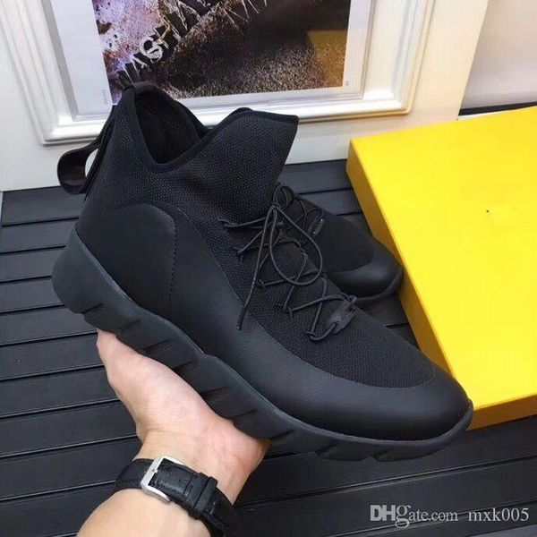 

the latest version of small monster eyes leisure low help shoes slip-on shoes luxury brands 8-44 kl03, Black