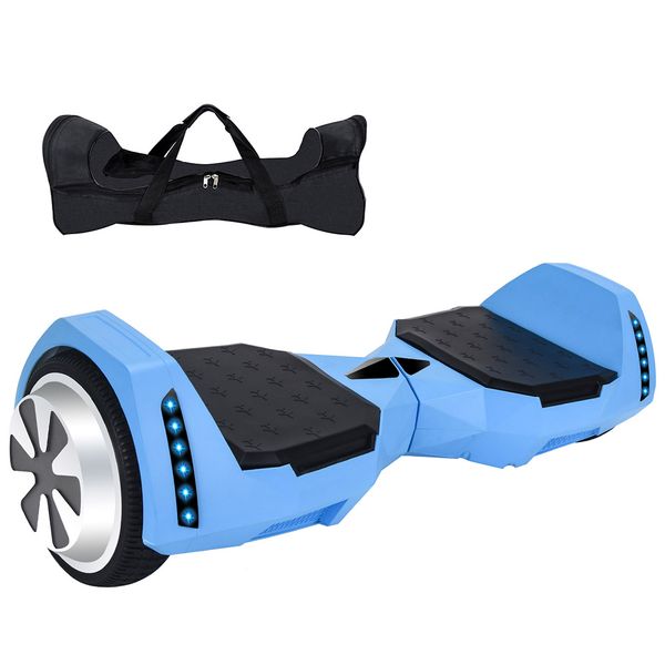 

self balance scooter 4.0ah battery maximum load 100kg double-balanced protective plate self balance scooters with smart chip, Silver;blue