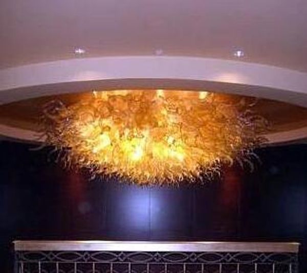 

modern lamps l decoration chandeliers flower shape amber colored high ceiling hand blown murano glass style chandelier