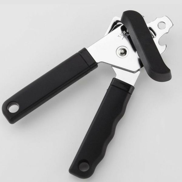 

heavy duty iron tin can opener cutter comfort handle grip stainless steel kitchen multi-tool other kitchen dining bar