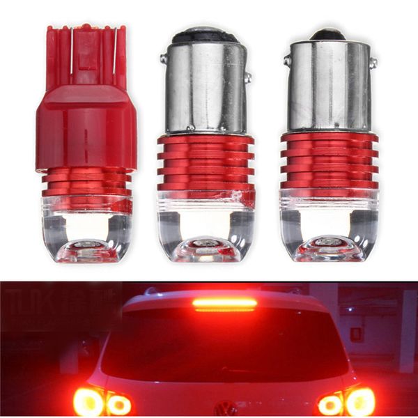 

2pcs 1156 1157 7443 3led car red turn lights bulb tail brake strobe lamp led stop
