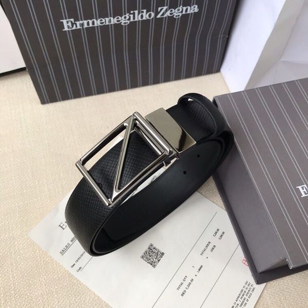 

конструктор мужские ремни осень / зима 2019 новый мода бизнес роскошные ремни импортирована черный отпечаток ладони кожа выровненные, Black;brown