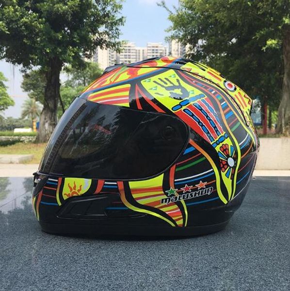 

new malushun motorcycle helmet racing full face winter off-road helmet m