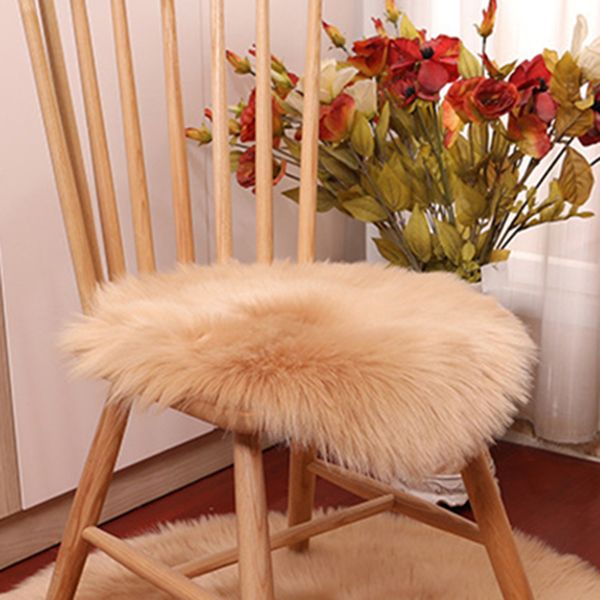 

40/90cm round plush soft carpet mat area rug for bedromm living room floor decor soft imitation fur round carpet high quality