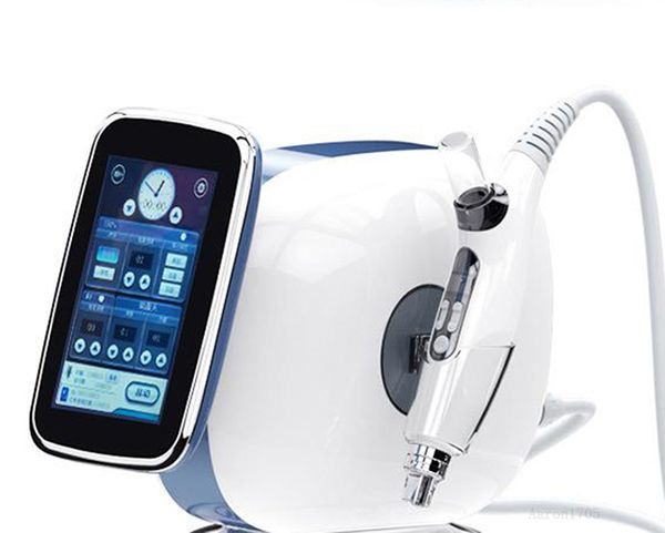 2019 EMS Microneedle RF beleza Machine Não agulha Mesoterapia Gun Lifting Facial Injeção de água Anti Aging Salon Equipment