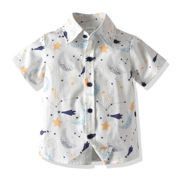 

drslh 2020ins boy baby cotton short-sleeved large and small children cartoon cardigan 2020ins boy baby cotton short-sleeved large and small, White;black
