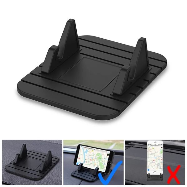 

robotsky car dashboard non-slip mat silicone mount phone holder pad for samsung xiaomi mobile holder mobile phone stand bracket