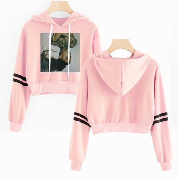 

2019 ariana grande hoodie sweatshirts serpents streetwear spring hoodies female hooded harajuku autumn winter, Black