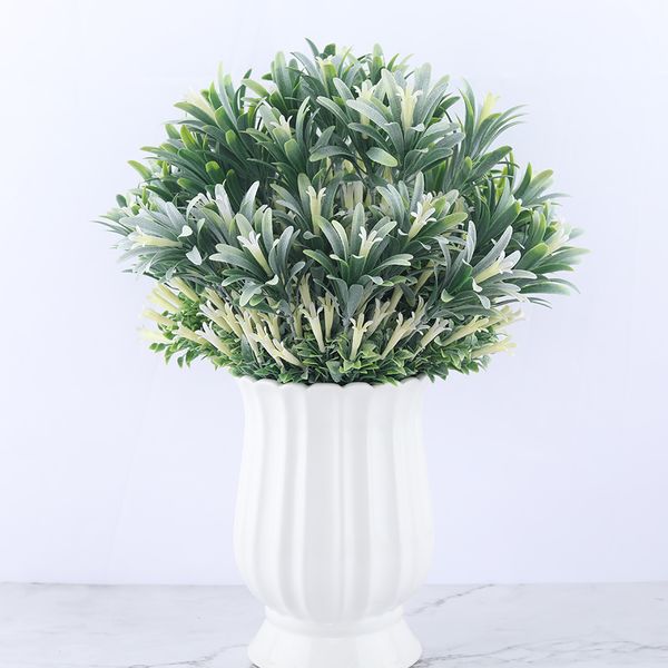 Acheter Mini Fleurs Artificielles En Plastique Lily Plantes Deau Faux Feuilles Bouquet Fleurs Fleurs Waterweed Vert Jardin Décoration Maison Pour
