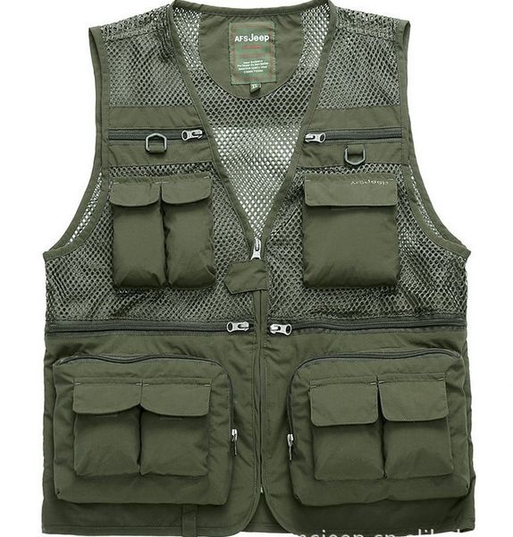 

men's outdoor fishing vest,hunting vest,camera vest----ing, Gray;blue