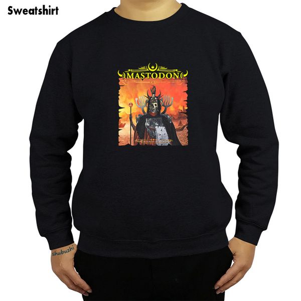

new arrived cool o-neck men sweatshirt mastodon emperor of sand hoodies fashion brand hoody cotton casual hoody sbz4259, Black