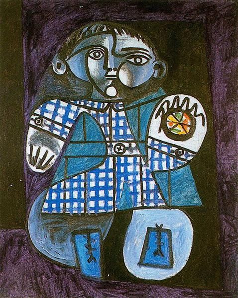 

пабло пикассо классическая картина маслом claude с мячом 100% ручной работы опытных painter на белом холсте picasso150