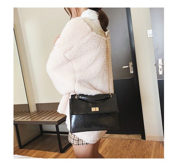 

сумка женская 2020 новая мода сумка-мессенджер ретро гавань цепи одно плечо письмо