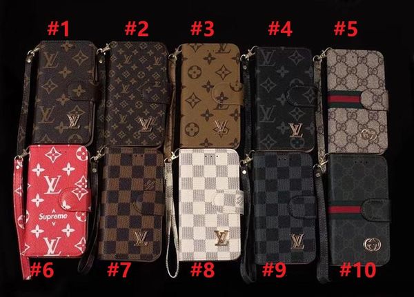 

Дизайнерский чехол для телефона-кошелька для iPhone X XS MAX XR 7 8 Plus Samsung Galaxy S9 S10 Plus S10e Note9