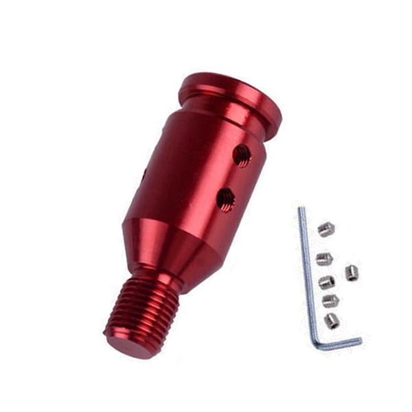 

car gear shift knob silver adapter non threaded 12x1.25mm universal for mini