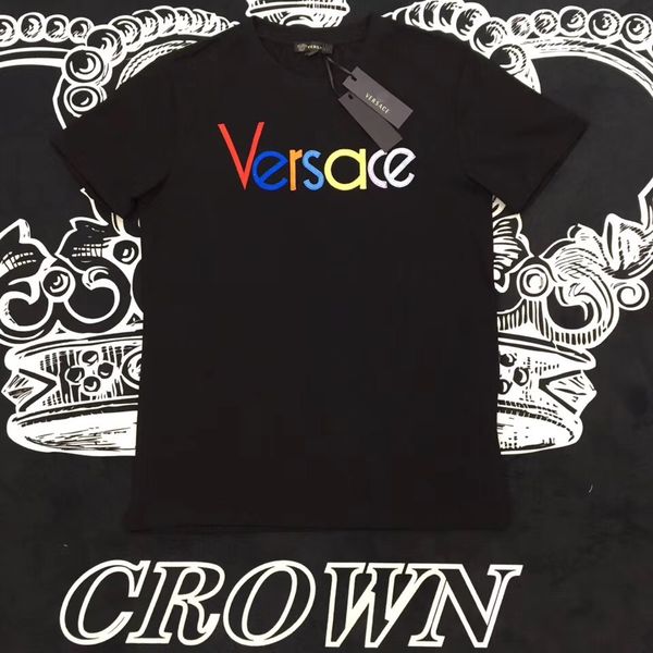 

19ss Итальянский Модный Бренд Paris Дизайнер Мужские Футболки Классические Высокого