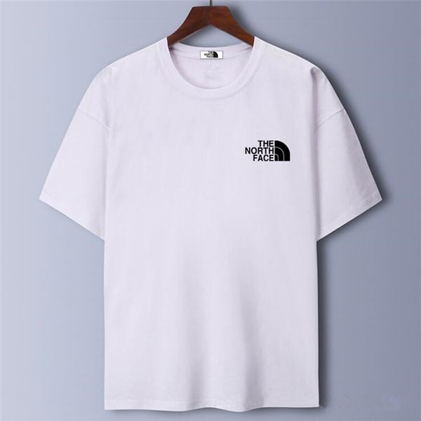 

19ss the/north/face women men t shirt sports brand summer u.s.a shirt streetwear short sleeve c6supreme designers luxury clothes north polo, White