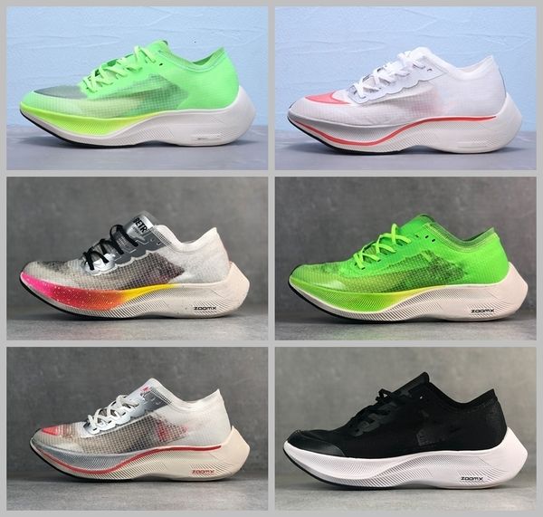 

2019 36 45 new zoomx vaporfly next% volt running shoes outdoor women breathable casual jogging shoe mens designer sneakers sport trainers