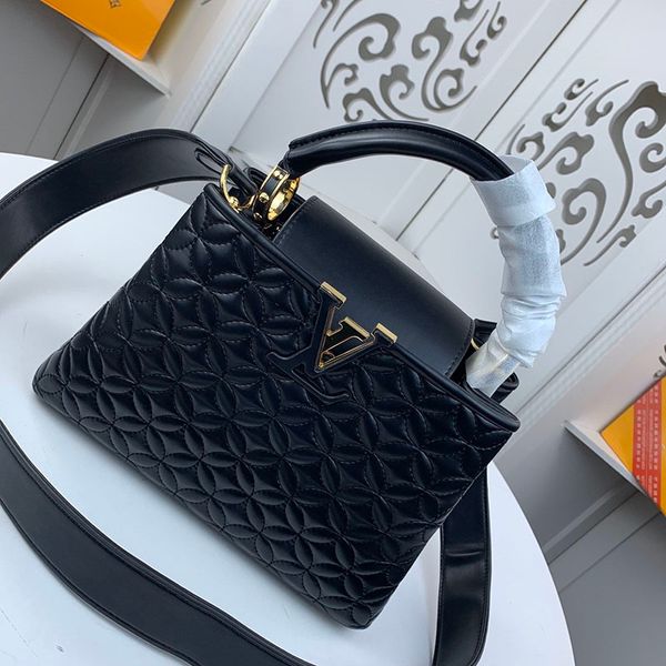 

2019 popular design handbag luxury bag shoulder bag large capacity leather production large capacity transport model:m55360, Blue;gray