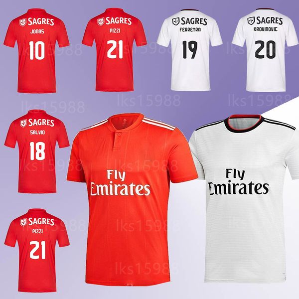 

Benfica occer jer ey 10 jona 20 krovinovic 21 pizzi 19 ferreyrr 18 alvio comfortable and breathable ab orb weat and dry quickly