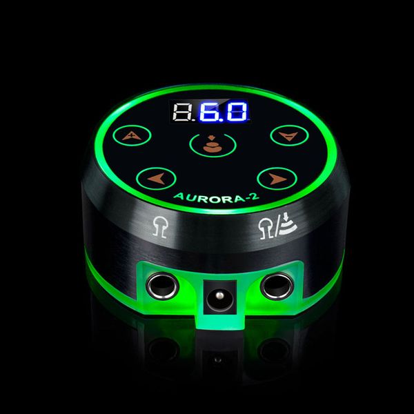

2018 new mini aurora led touch pad tattoo power supply - tps12#