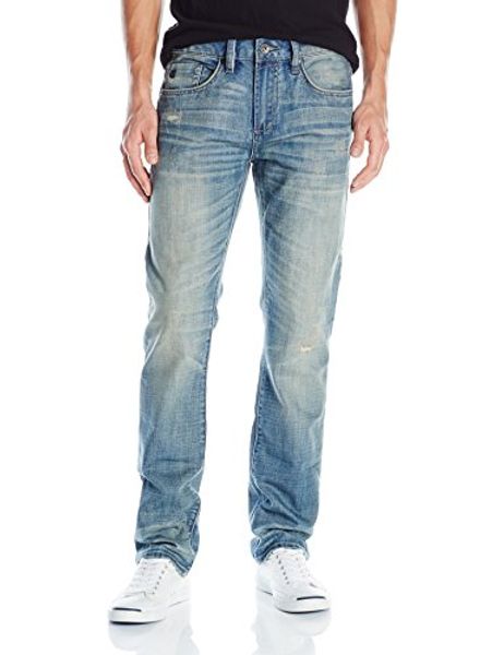 

buffalo david bitton men's evan slimmer straight leg jean, Blue